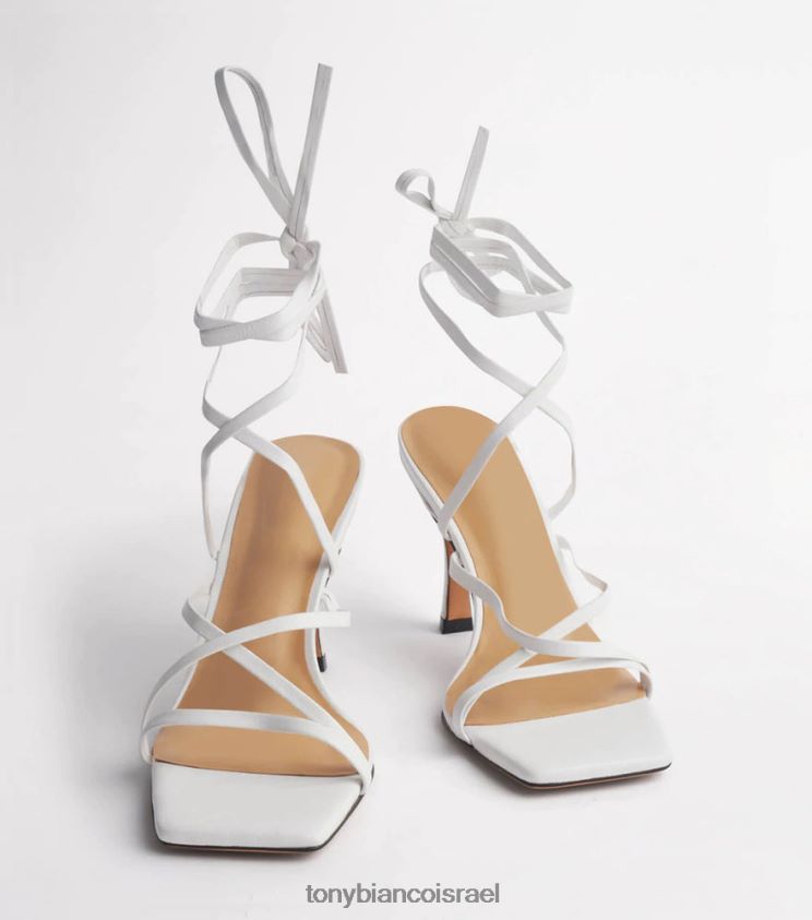 נעלי עקב | נשים נאפה כבשה לבנה Tony Bianco עקבי קאדן 8BNR8T65